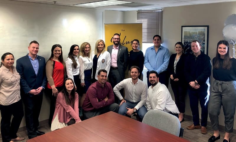 Students who were part of the Peru medical mission trip.