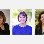 Headshots of three alumni leaders now serving as deans